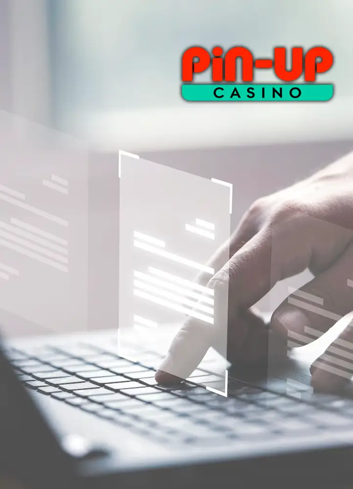 Реєстрація в Пін-Ап за поштою